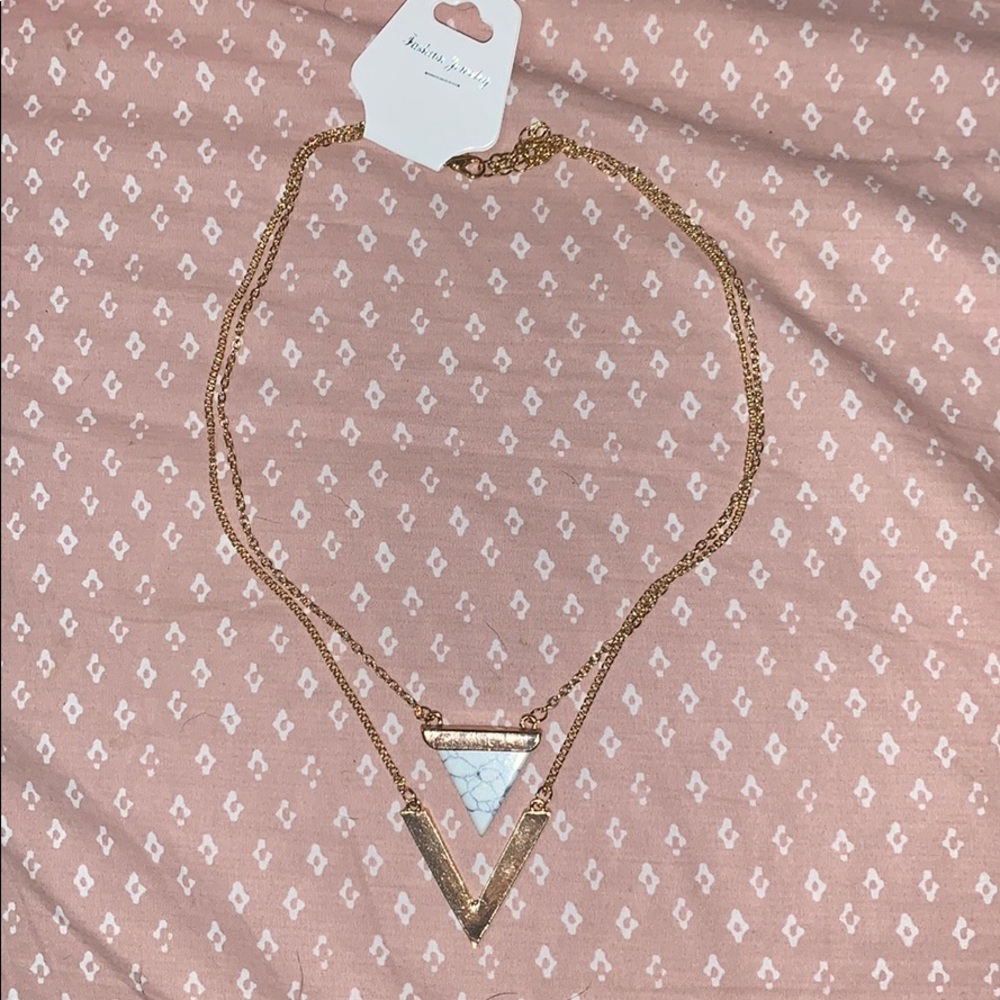 Gold necklace
